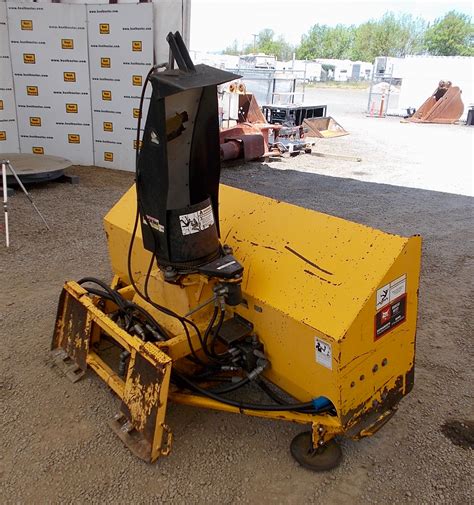 used skid steer snowblower|skid steer mounted snow blowers.